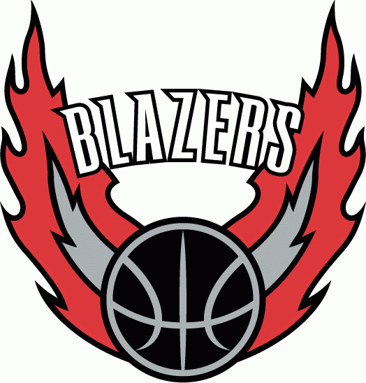 Portland Trail Blazers 2002-2004 Alternate Logo iron on heat transfer